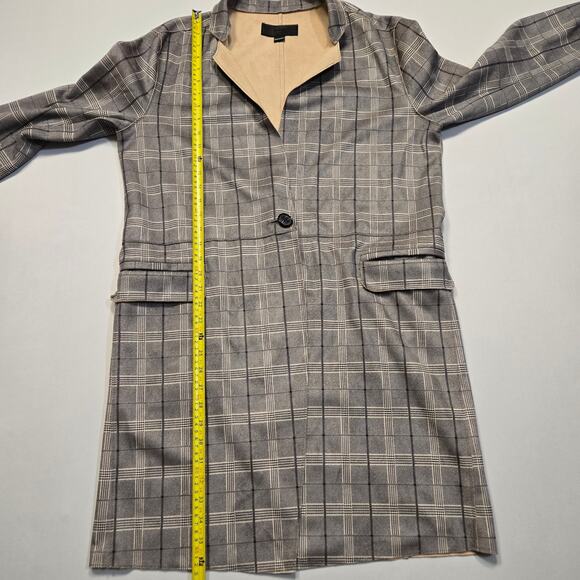 BlankNYC Anthroplogie Renegade Faux Suede Longline Blazer, Size M - Picture 10 of 10